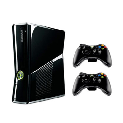 Xbox 360 Slim 250GB + Comando Wireless Xbox 360