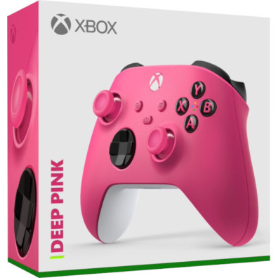 Controle Inalámbrico Microsoft Deep Pink Xbox One e PC