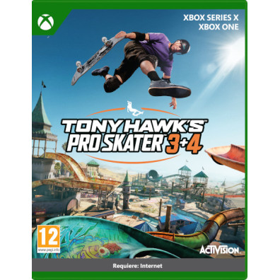 Tony Hawk\'s Pro Skater 3+4 para Xbox One - Jogos de Skate