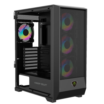 CAIXA ATX KEEP OUT XC-501 MESH com USB3.0 e USB-C - COLOR - KEEPOUT