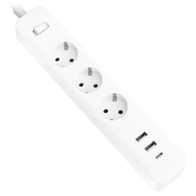 Xiaomi 20W Power Strip Regleta de tomadas com USB - EU