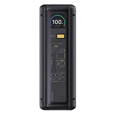 Xiaomi Power Bank 25000mAh HyperCharge 212W em cor preta