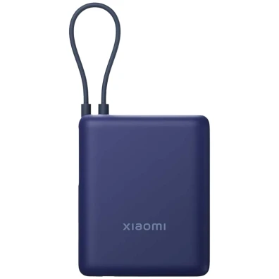 Xiaomi 33W Power Bank Azul com Cabo Integrado 10000mAh