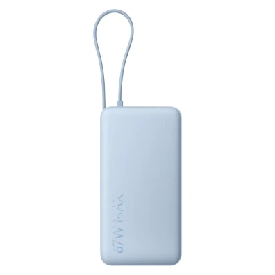 Xiaomi 67W Power Bank 20000 Azul Gelo com Cabo Integrado