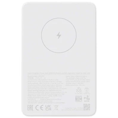 Xiaomi Bateria Portátil 20W Magnetic Power Bank 5000mAh com MagSafe