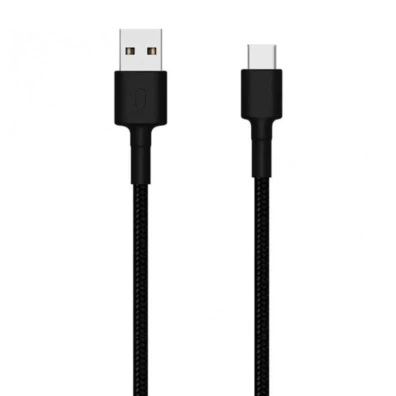 Xiaomi Mi Cabo USB Tipo C Braided 3.0 Preto 1M