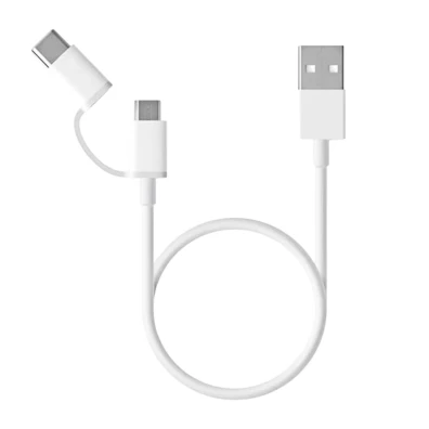 Xiaomi Meu Cabo USB Tipo C/Micro USB 30cm - Carregadores e Cabos Xiaomi