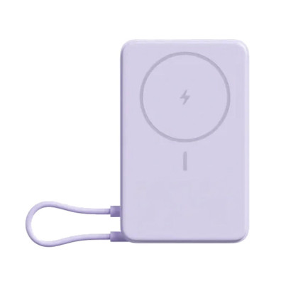 Xiaomi Power Bank Magnetic 10000 33W com Suporte Integrado - Violeta