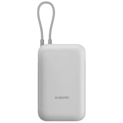 Xiaomi Power Bank 20000mAh Gris com Cabo Integrado