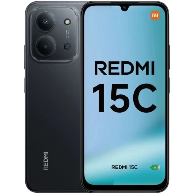 Xiaomi Redmi 15C Negro 4GB/128GB - smartphone móvel