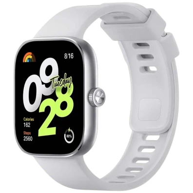 Xiaomi Redmi Watch 4 Prata - Relógio inteligente com GPS