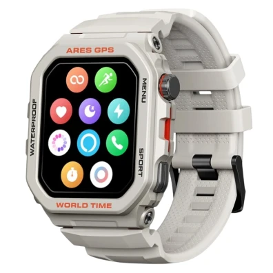 Zebalze Ares GPS Branco Smartwatch - Relógio inteligente