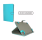 X-one Funda de pele book rotacion universal 7" Turquesa