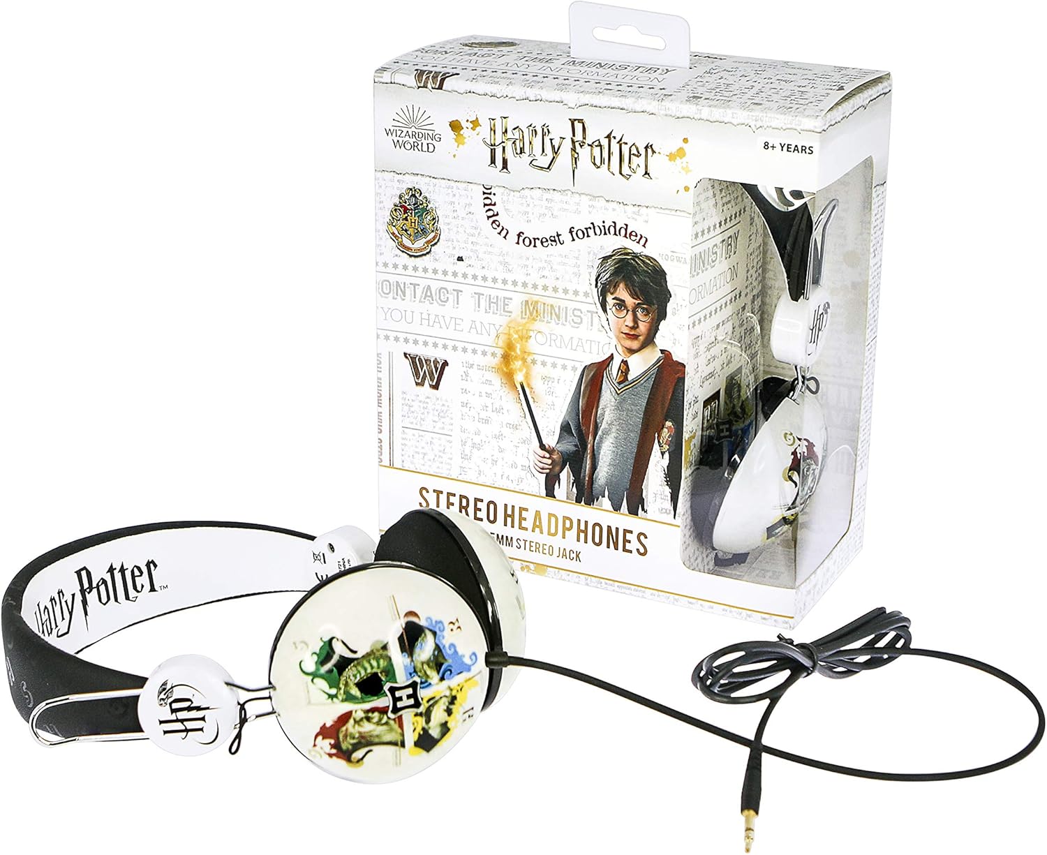 OTL Technologies Harry Potter Escudo Hogwarts Crest Dome Auriculares Infantiles