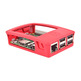 RASPBERRY Caixa para Framboesa Oficial Pi 3, Vermelho, Branco