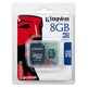 MEM MICRO SD 8GB REINGSTON CL4 + ADAPT SD