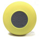 Alto-falante de chuveiro bluetooth Amarelo