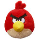 Angry Birds - Boneco de pelúcia cor Vermelha 12 cm com som