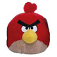 Angry Birds - Boneco de pelúcia cor Vermelha 12 cm com som