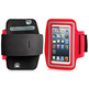 Brazalete desportivo para iPhone 5 Vermelho