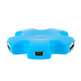 Hub 4 Portos USB 2.0 Azul