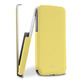 Funda Flip Cover para iPhone 5C Puro Amarelo