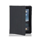 Funda PU con soporte - iPad 4 (Negra)