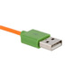 Cabo de recarga USB Laranja para iPad/iPhone/iTouch/iPod