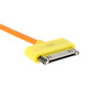 Cabo de recarga USB Laranja para iPad/iPhone/iTouch/iPod