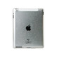 Durable Plastic Drop Design iPad 2 Open-face Case (Transparent)