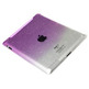 Durable Plastic Drop Design iPad 2 Open-face Case (Purple)