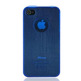 IH165 Protective Case for iPhone 4G/4S (Transparent Blue)