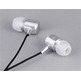Auriculares Professional Stereo Earbud Earphones (Plata)