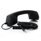 Retro Handset for iPhone with 3.5mm Jack Black