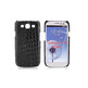 Carcaça Samsung Galaxy S III i9300 (Crocodile Skin Black)