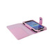 Funda de couro para Samsung Galaxy Tab P1000 Rosa