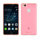 Caso Crystal Soft Lite Rosa Ultrafina Huawei P9 Lite muvit