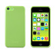 Funda minigel Muvit iPhone 5C Preto / verde