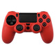 Funda de silicone para Dualshock 4 Preto