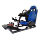 Assento + Suporte de volante e pedais SpeedBlack DS Preto