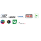 PROJETOR OPTOMA DS348 3D 3000 ANSI LUMEN SVGA