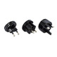 Muvit Universal Black Travel Adapter