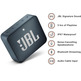 Altavoz Bluetooth JBL GO 2 Marinha Azul 3W