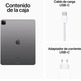 Apple iPad Pro 12,9 '' 2022 Wifi / Cell 128GB Gris Bateria MP1X3TY/A