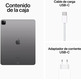 Apple iPad Pro 12,9 '' 2022 Wifi / Cell 256GB Gris Bateria MP203TY/A