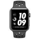 Apple Watch Nike Series 3 38mm GPS Gris Meia con correa deportiva Negra MTF12QL/A