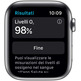 Apple Watch Series 6 GPS + Cela 44mm Acero Inoxidável Milanese Loop Plata