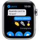 Apple Watch Series 6 GPS + Cela 44mm Acero Inoxidável Milanese Loop Plata