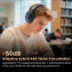 Auriculares Bluetooth Haylou S40 Azul Escuro