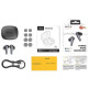 Auriculares Earfun Air Pro 3 ANC (Carga sem fios) Preto